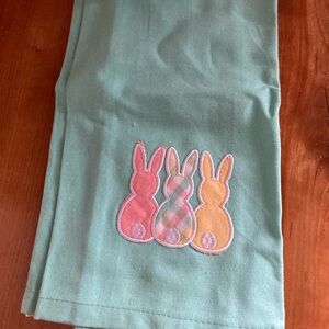 New Pastel Bunny Tea Towel